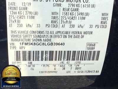 2020 Ford Explorer ST 4WD