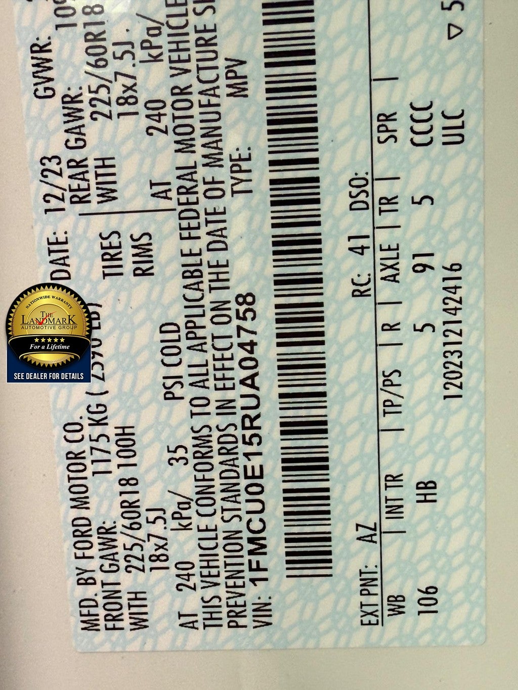 2024 Ford Escape PHEV FWD