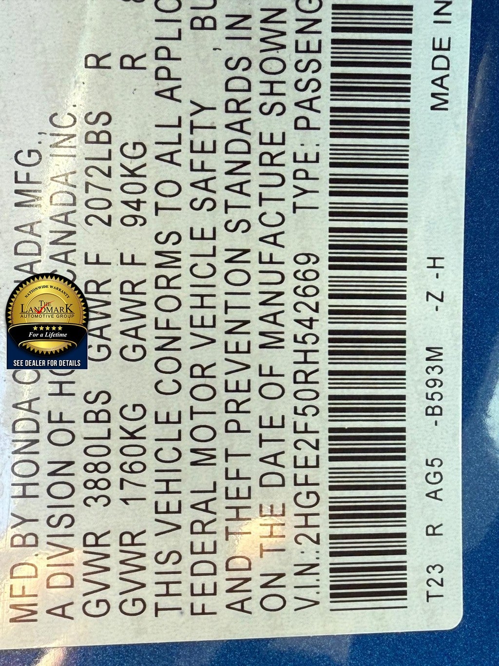 2024 Honda Civic Sedan Sport CVT