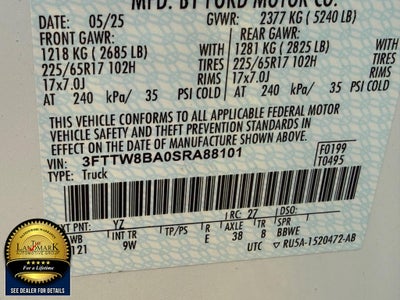 2025 Ford Maverick XL AWD SuperCrew