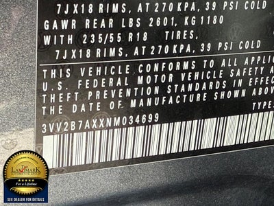 2022 Volkswagen Tiguan 2.0T SE 4MOTION