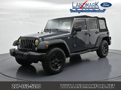 2018 Jeep Wrangler JK Unlimited Unlimited Willys Wheeler